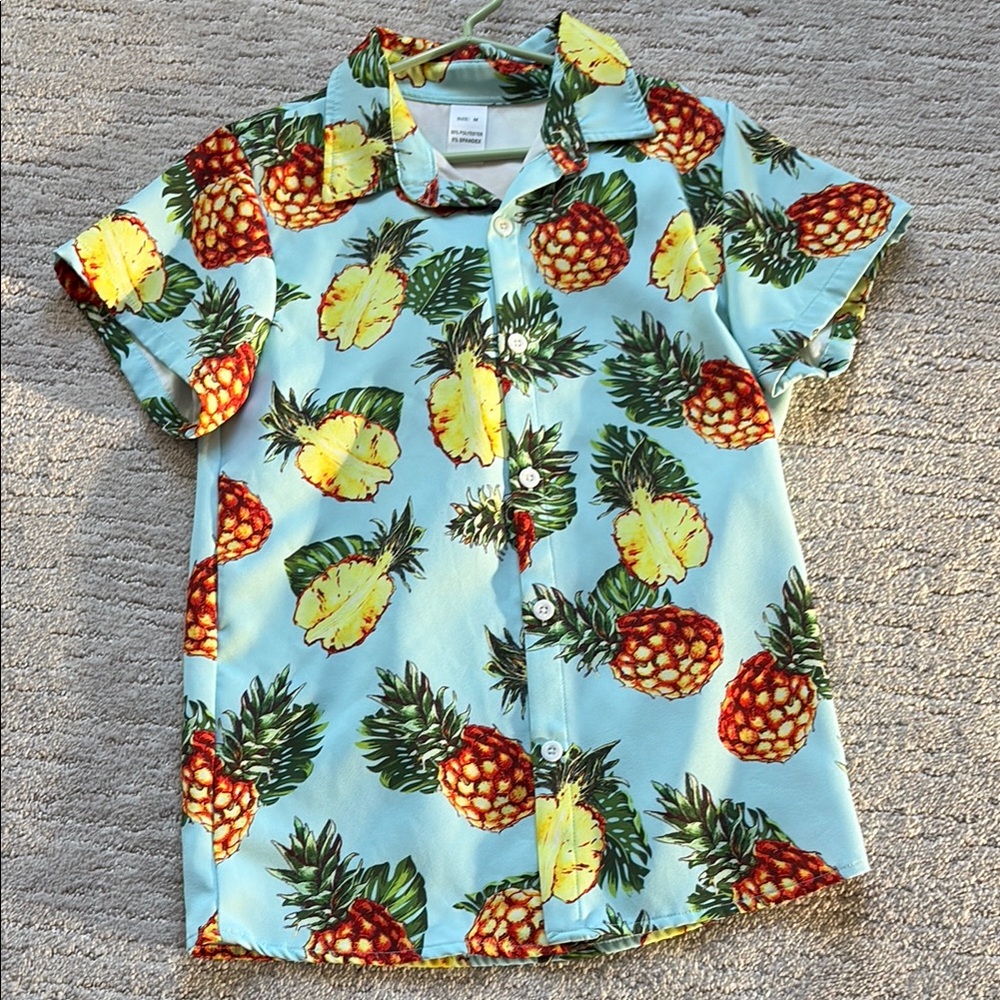 Tropical Pineapple Kids Shirt